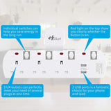 3 Plug Extension Lead