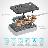 3 Way 6 USB Port Extension Lead