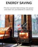 Heat Powered Stove Fan