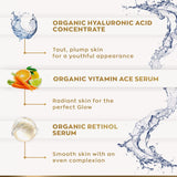 Skincare Set 3 Organic Face Serum