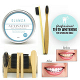Charcoal Teeth Whitening & Bamboo Toothbrush