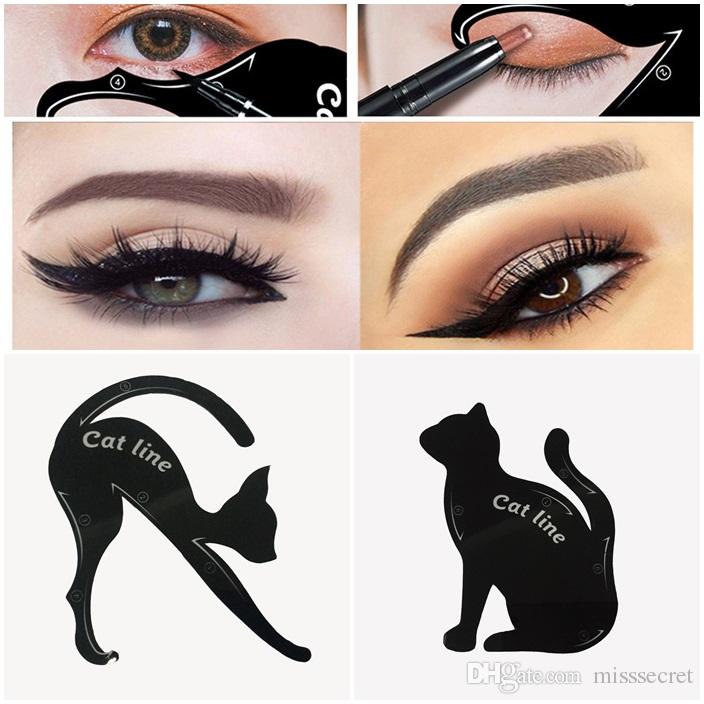 Cat Shaped Eyeliner Stencil