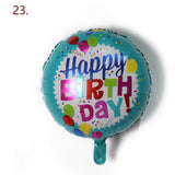 18" Inch Helium Foil Party Balloons