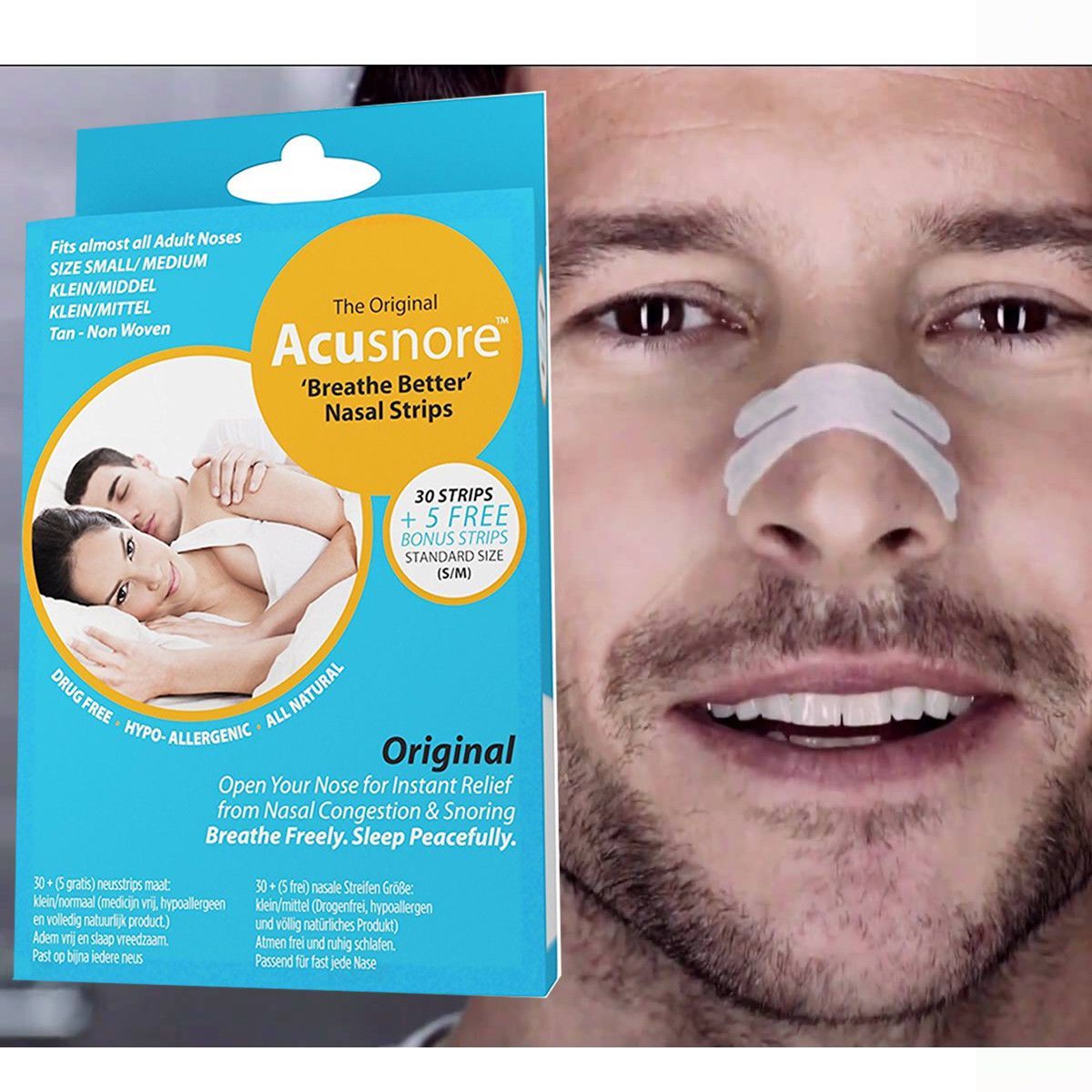Anti snore Nasal Strips