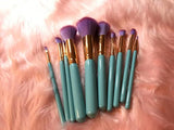Half Mermaid Half Unicorn Brush Set