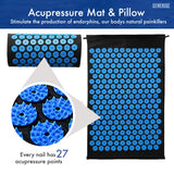 Acupressure Mat with Pillow