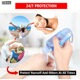 50ml Clear Flight Safe Travel Bottle