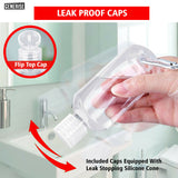 50ml Clear Flight Safe Travel Bottle