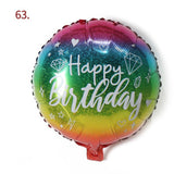 18" Inch Helium Foil Party Balloons