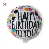 18" Inch Helium Foil Party Balloons