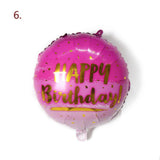 18" Inch Helium Foil Party Balloons