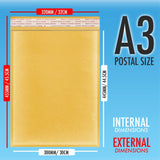 A3 Padded Envelopes