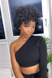 Ada Black Short Curly Afro Wig