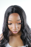 Adeola Natural Black Long & Wavy Wig