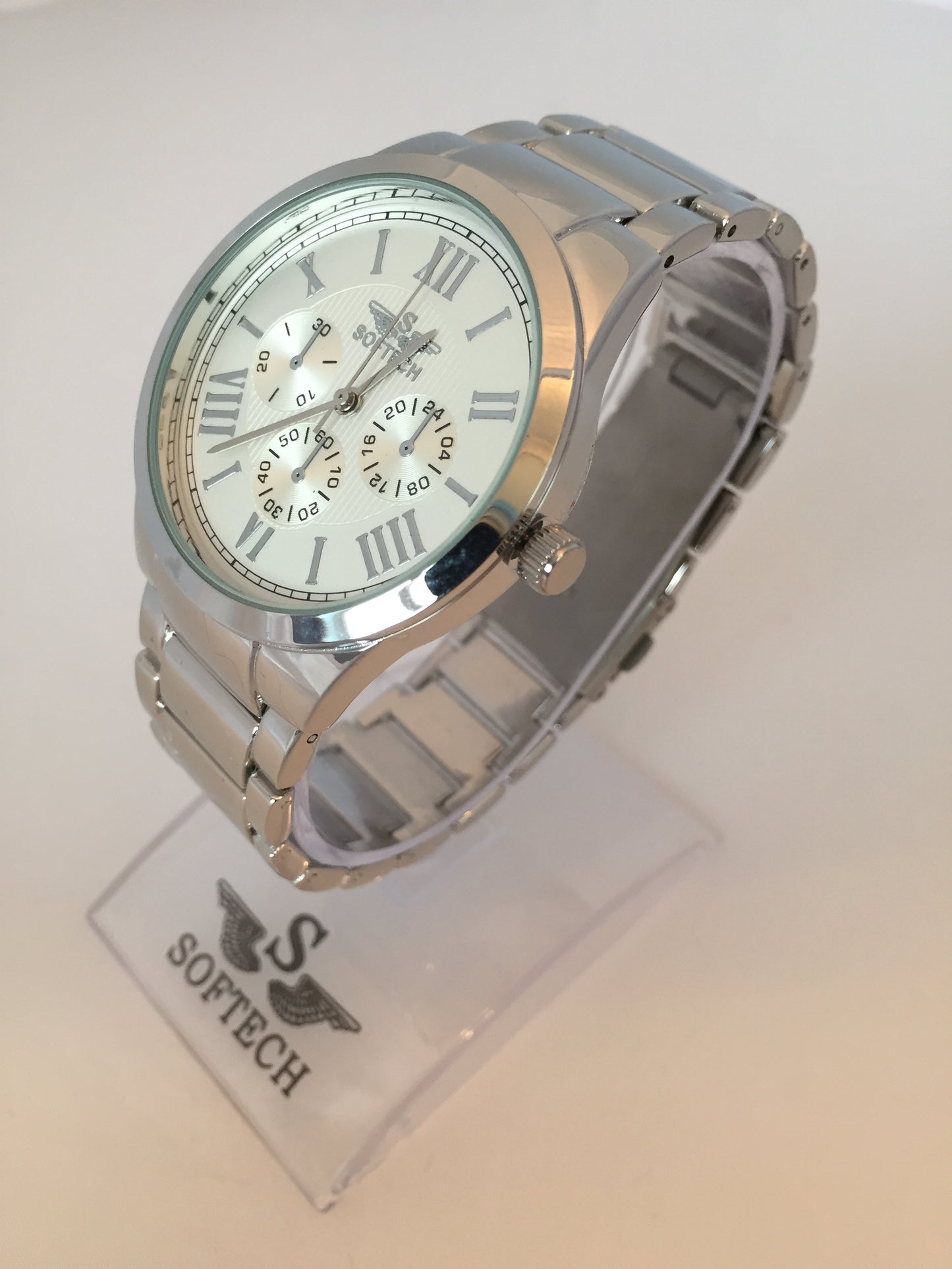 Rose Gold or Silver Quartz Wrist Watch