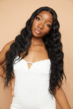 Bali Long Black Wavy Wig