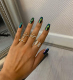 Beetle Juice Coffin Nails