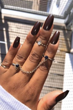 Bourbon Coffin Nails