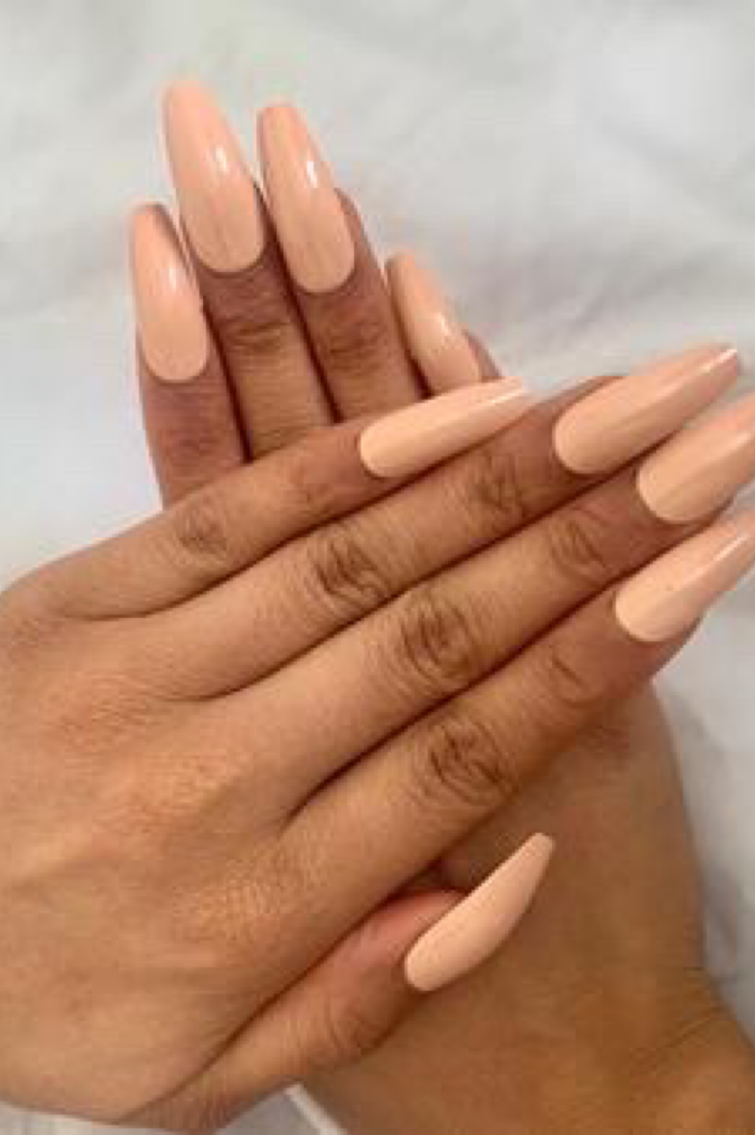 Cookies & Cream Coffin Nails