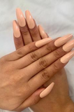 Cookies & Cream Coffin Nails