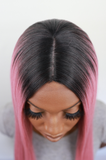 Candy Floss Long Pink Straight Wig