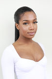 Chanel Straight Black Ponytail