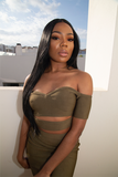 Chioma Long Straight Black Wig
