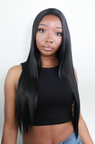 Chioma Long Straight Black Wig