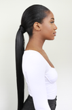 Coco Long Straight Black Ponytail