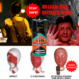 Red dye Self Defence Spray