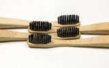 Charcoal Powder & Bamboo Toothbrush