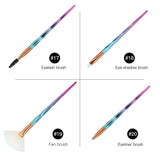 20pc Diamond Makeup Brush Set