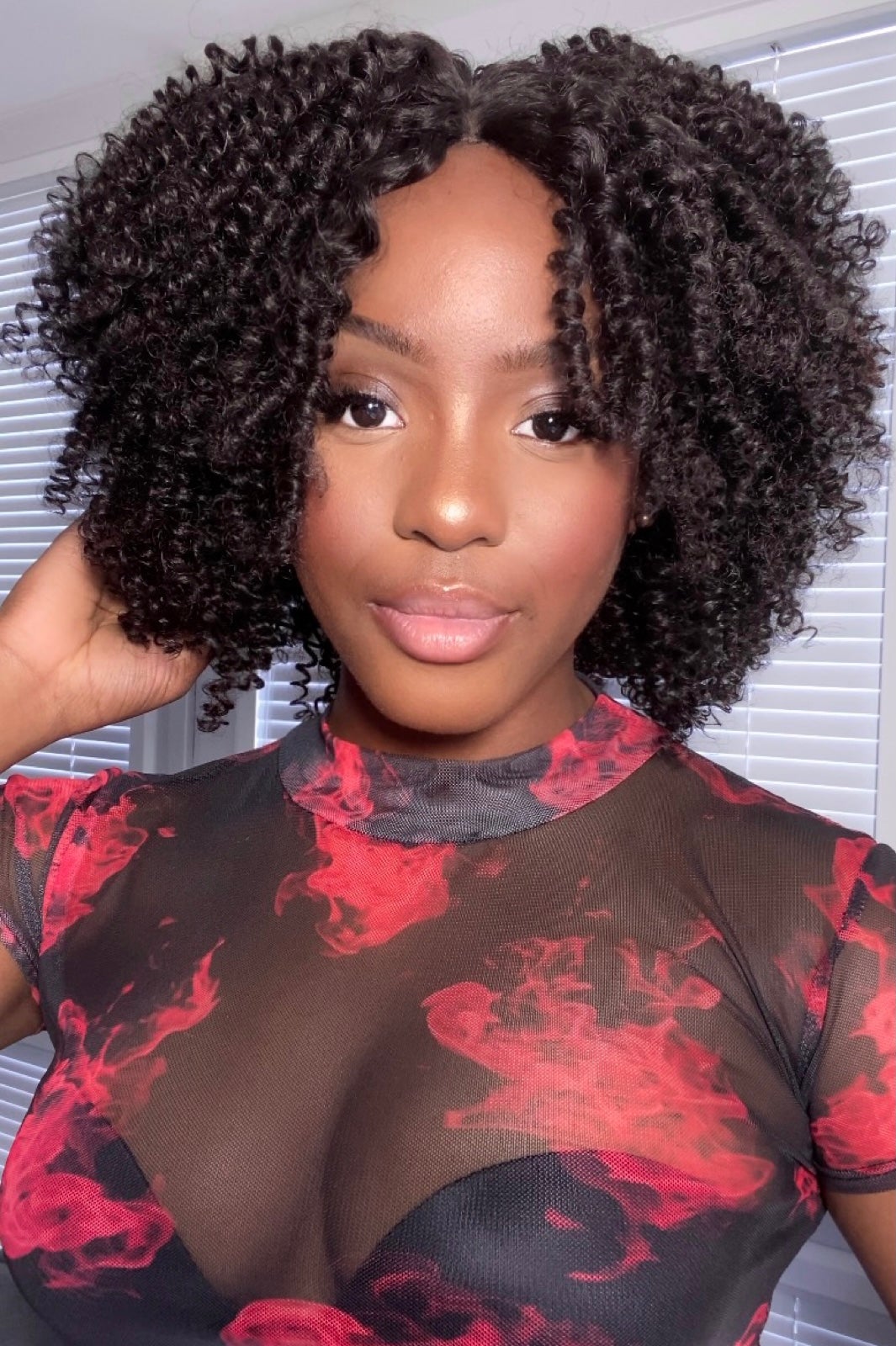 Neela Curly Short Afro Wig