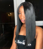 New York Medium Black Wig