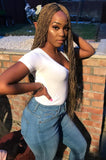 Omalicha Long Straight Braids Wig