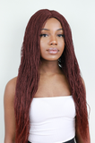 Omalicha Long Straight Braids Wig