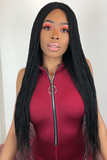 Omalicha Long Straight Braids Wig