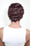 Pana Burgundy Curly Pixie Cut Wig