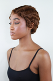 Pana Honey Brown Curly Pixie Cut Wig