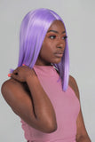 Purple Haze Long Straight Bob Wig
