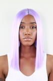 Purple Haze Long Straight Bob Wig