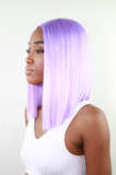 Purple Haze Long Straight Bob Wig