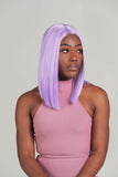 Purple Haze Long Straight Bob Wig