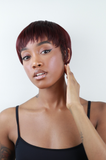 Sauce Burgundy Pixie Cut Wig