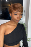Sauce Honey Brown Pixie Cut Wig