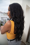 Sisi Maria Long Wavy Black Wig