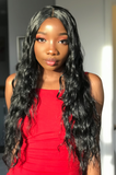 Sisi Maria Long Wavy Black Wig