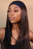 Tia Brown Straight Headband Wig