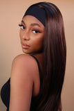 Tia Brown Straight Headband Wig