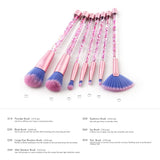 Unicorn Glitter Makeup Brushes